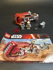 LEGO 75099 Star Wars Rey's Speeder 100% Complete Set w/ Instructions & Figures