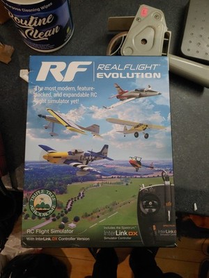 RealFlight RF 9.5 Flight Simulator with Spektrum Interlink-DX Controller
