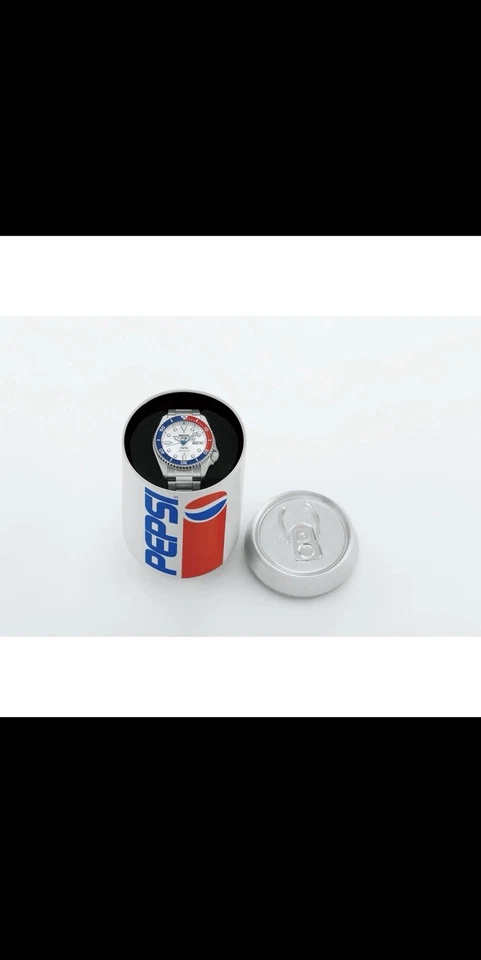 Seiko 5 Sports x Pepsi Edición Limitada - SRPL99 - Seiko Pepsi Plata ¡Nuevo! Foto 4 de 4