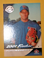 2001 Donruss Class of 2001 #147 ORLANDO WOODARDS Toronto Blue Jays /1875 NM