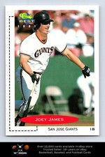 1991 Classic Best BASEBALL #378 Joey James