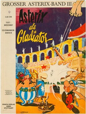 Asterix Nr. 3 - Delta - Softcover (Preisaufdruck: ''2,80 DM'') 3. Auflage Z. 3