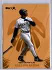 Ken Griffey Jr. 2022 Topps X Juan Soto Calling Card Orange SP /25 #64 Mariners