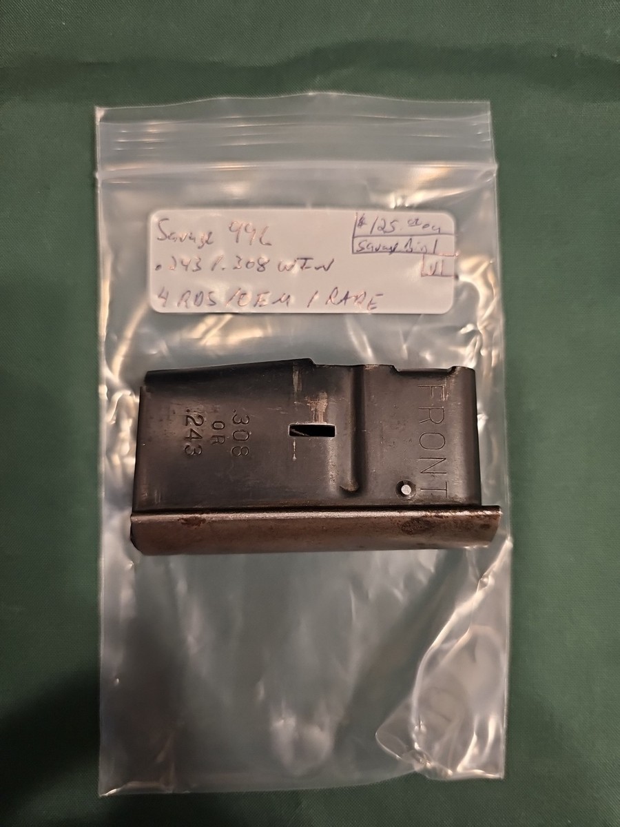 SAVAGE MODEL 99C .308 .243 WIN 4 rd MAGAZINE Round Base Factory