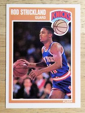 1989-90 Fleer #104 Rod Strickland RC
