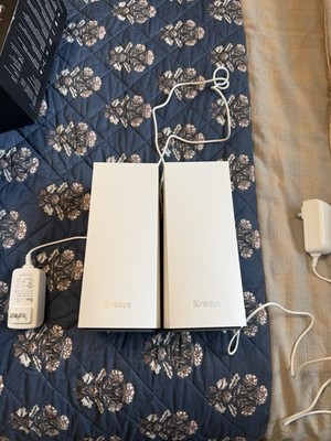 Linksys Velop AX 4200 Tri-Band WiFi 6 Mesh System, Whole Home Coverage 2-Pack