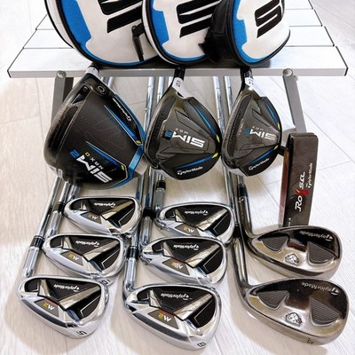 TaylorMade SIM2 MAX M2 Men's Golf Club Set 12pcs Stiff Right-handed From Japan