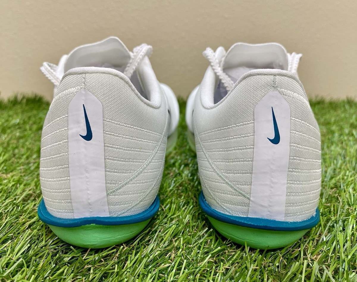 Nike Air Zoom Maxfly 2 White Green Flyweave Track Spikes FD8395