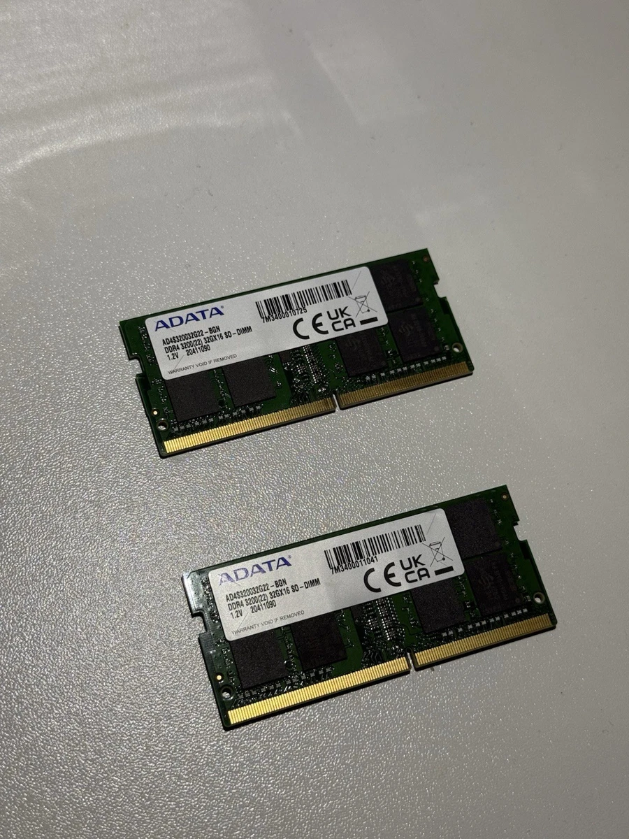 ADATA DDR4 SDRAM Memory (RAM) 2 Modules for sale | eBay
