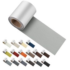ILOFRI Self Adhesive Leather Repair Patch Tape 3x60 inch, Light Grey 2