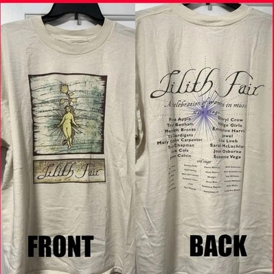 Lilith Fair 1997-1998 Reprint T-shirt All Size