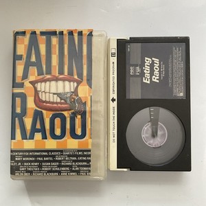 Eating Raoul (CBS Fox Video 1984) Betamax Beta Tape (Not VHS) Cut Box Rental