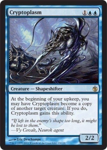 Cryptoplasm Light Play, English Magic the Gathering MTG Mirrodin Besieged