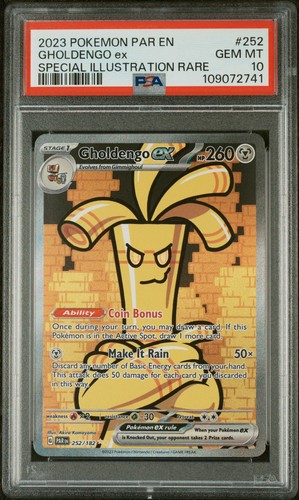 Gholdengo ex graded PSA 10 for sale on eBay