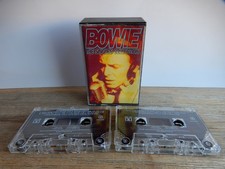 2 x DAVID BOWIE THE SINGLES COLLECTION DOUBLE KASSETTE MC TAPE 1993 EMI