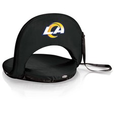 Oniva Los Angeles Rams Black Portable Stadium Chair by PICNIC GEAR