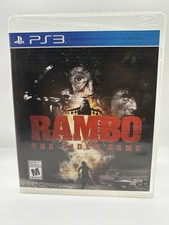 Rambo: The Video Game (PlayStation 3, 2014) PS3 Tested & Working, NO MANUAL