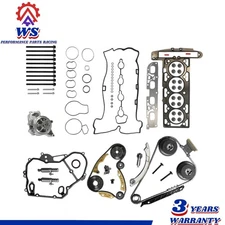 Timing Chain Gasket Set Water Pump For Buick Chevy GM Pontiac  2.0 2.2 2.4 11-17