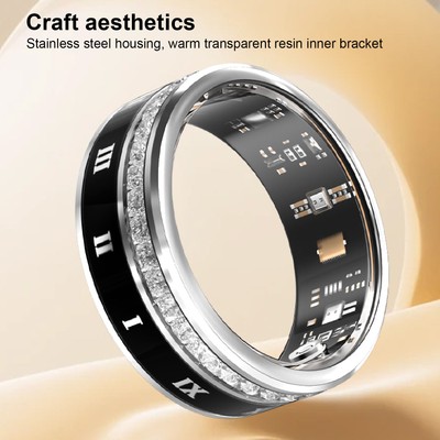 Smart Ring Health Ring Step Counting Magnetic Charging APP