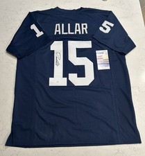 Drew Allar Autographed Signed Jersey Custom Penn State Football JSA Cert