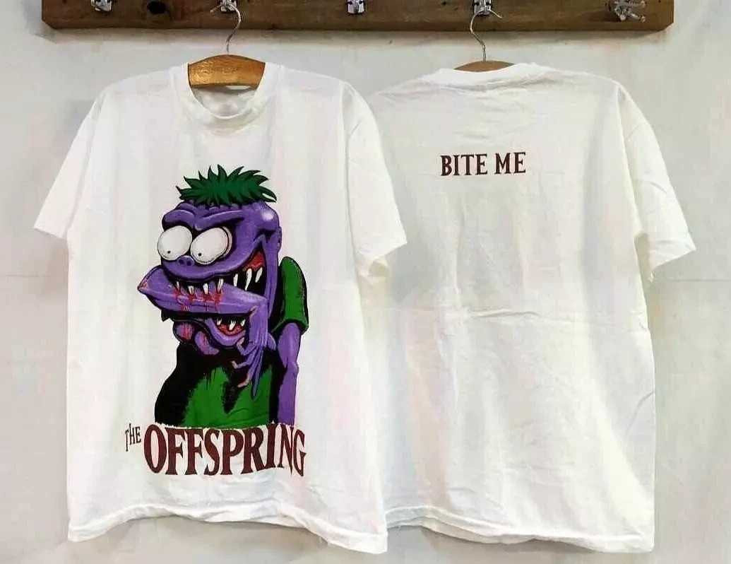 トップス 90s offspring BAIT ME Vintage The Offspring T-Shirt Bite Me Wild Oats | eBay