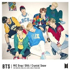 BTS 'MIC Drop / DNA / Crystal Snow' CD Single, Ltd C CD 