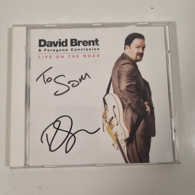 David Brent & Foregone Conclusion : Life On the Road CD Signed Ricky Gervais