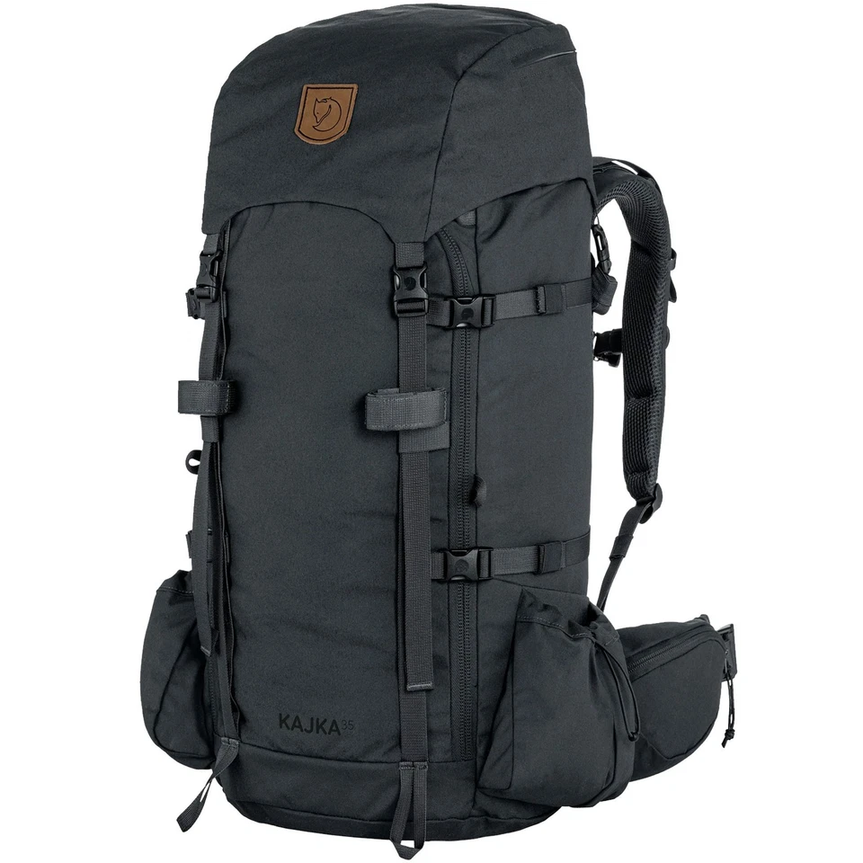Fjällräven Kajka 35 Liter Trekkingrucksack Wanderrucksack Rucksack Schwarz