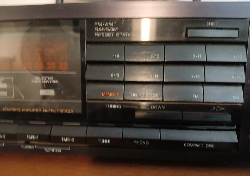 Onkyo TX 82 -2 Channel 90 Watt Receiver- Tested & Working - See Video & Pictures - Image 4 of 4