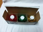 Metalic Ceramic-- Candle Holders--Displays Very Nice--Comes with Candles — photo 7