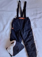 Pantalon de ski noir Camps United– garçon 10-12 ans