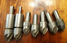 7 Severance Countersinks CK-1 1/4” 30-45 Deg, 6 Flute