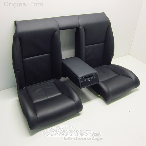 Sitzbank Mercedes S-KLASSE C216 CL 501A LEDER Rücksitzbank