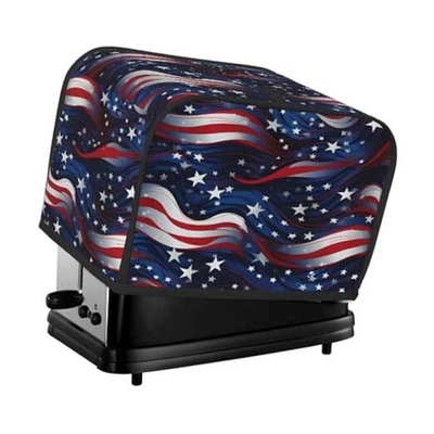 Toaster Cover 2 Slice Waterproof, 4th Of July American Independence Day