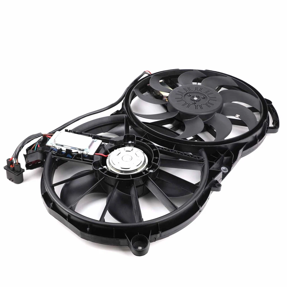 Kühlerlüfter & Gebläserregelmodul 2004-2011 für Audi A6 Avant 4F C6 2.7 3.0 TDI - Bild 3 von 4