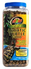 Zoo Med Natural Aquatic Turtle Food Maintenance Formula Set of 2 Size: 12 Oz.