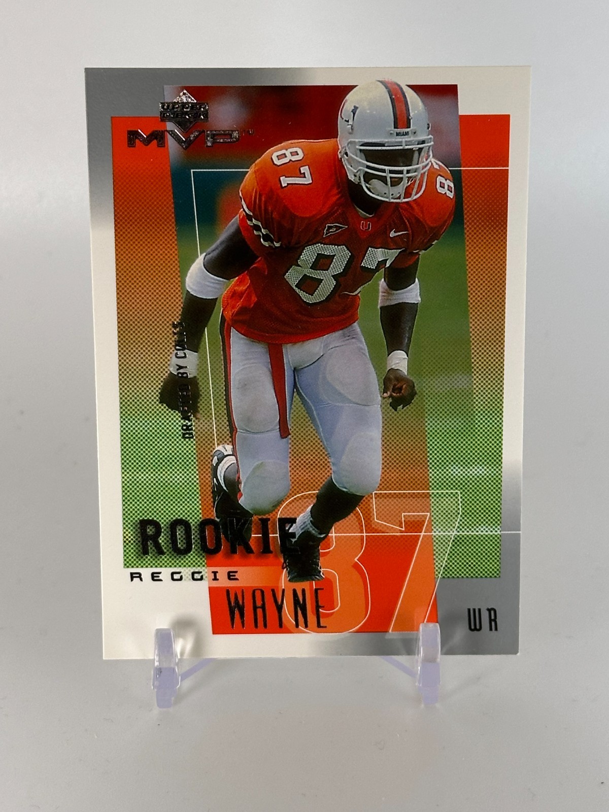 Reggie Wayne 2001 Upper Deck MVP RC  #311 Miami Hurricanes
