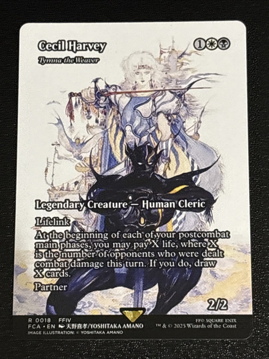 MTG Final Fantasy: Through the Ages Cecil Harvey 0018 NM Rare