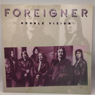 Foreigner Double Vision LP Atlantic 1978 Rock 12'' Vinyl 33 RPM Stereo