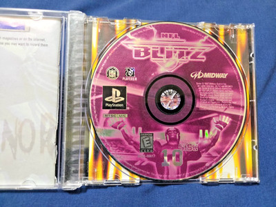 Original NFL Blitz PS1 game PlayStation 1 NICE CLEAN DISC ONLY