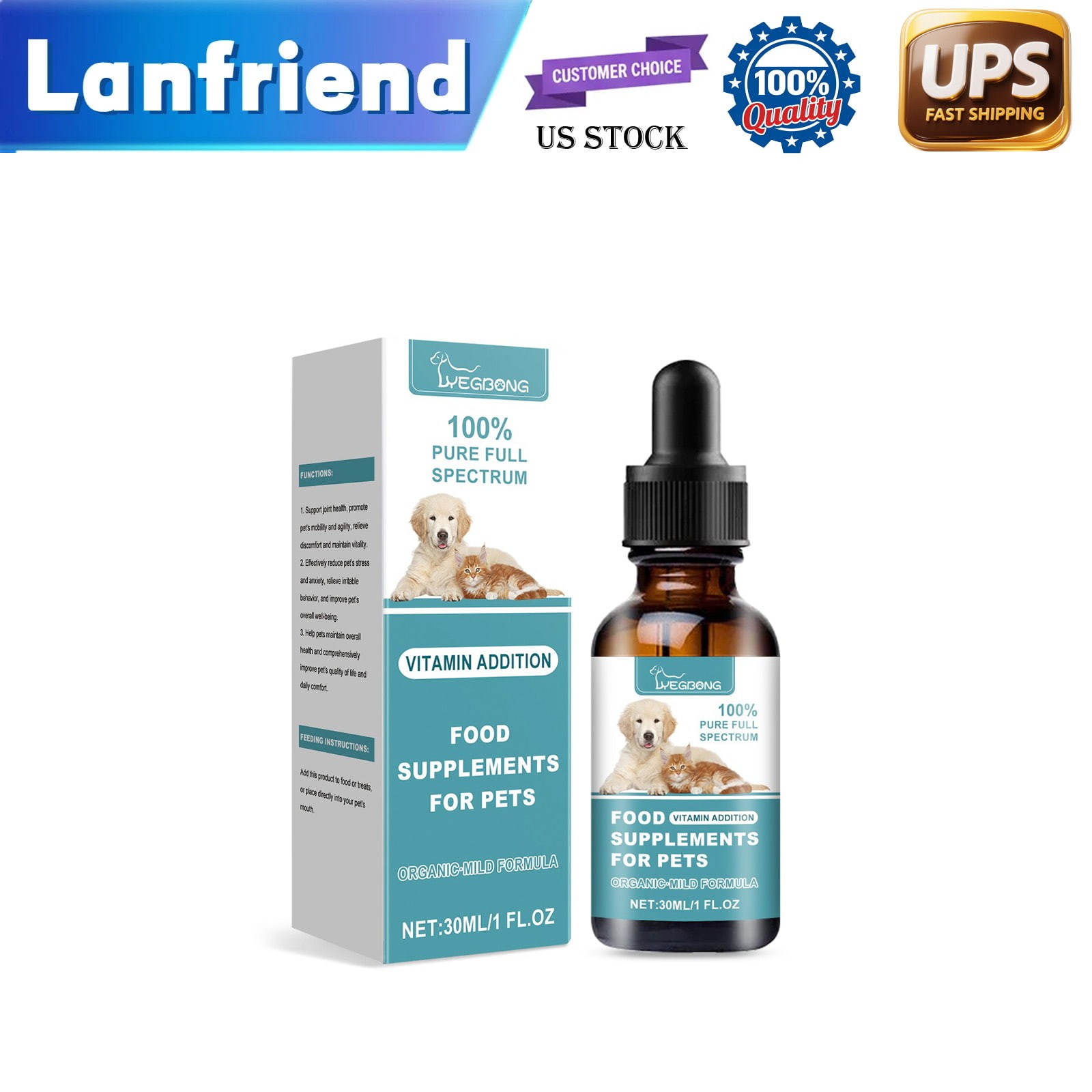 Supplement For Dogs Cats Nutritional Care Health Supplement 🐶