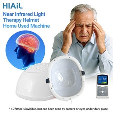 1070nm NIR Light Photobiomodulation Helmet for Alzheimer Stroke Anxiety Insomnia