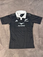 Adidas All Blacks Baseball Button Jersey Men's Size Lrg Rugby
