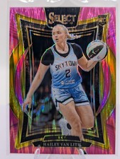 Hailey Van Lith | 2025 Panini Select WNBA #30 Pink Flash Prizms | Chicago Sky