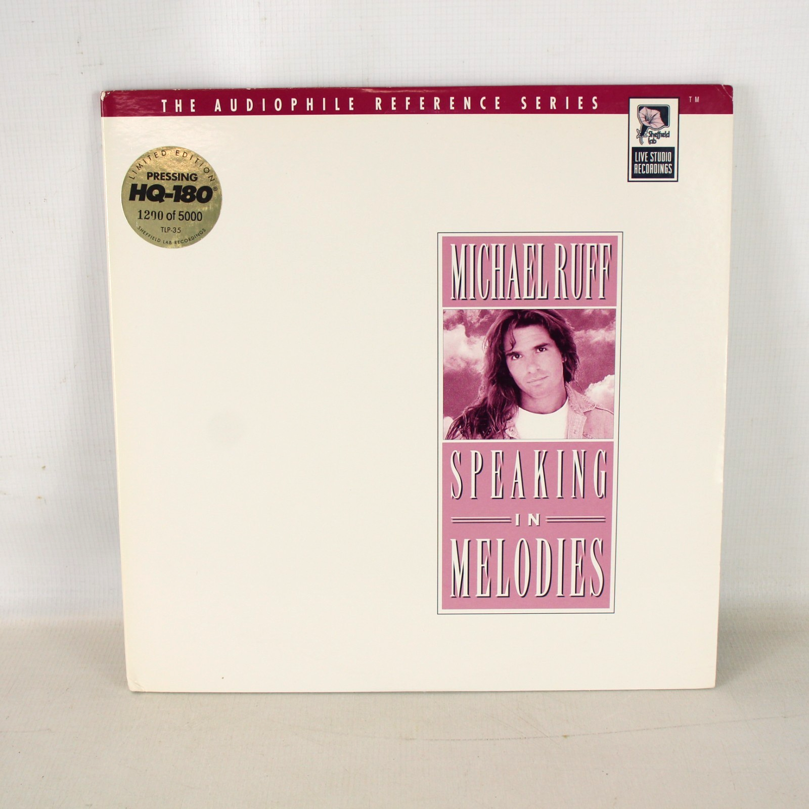 MICHAEL RUFF Speaking in Melodies LP 1994 Sheffield Lab 180gm TLP 35HQ VG/G-CAF