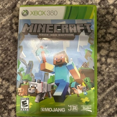 Microsoft Xbox 360 Edition Minecraft No Manual Video Game Tested and Works