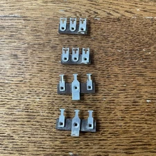 Terminal Strip 3 Lug Miniature One Common Phenolic 4 PCs