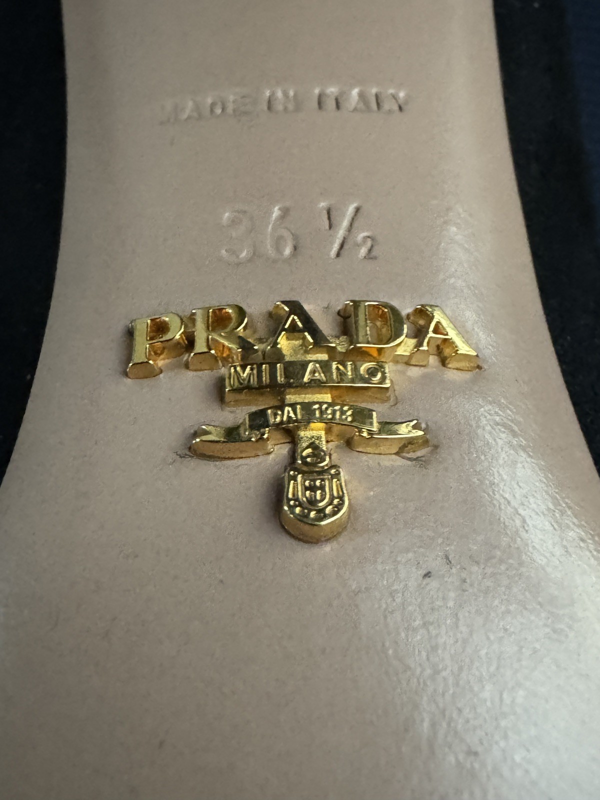 Prada Black Suede-Python Platform Pumps Architect… - image 9