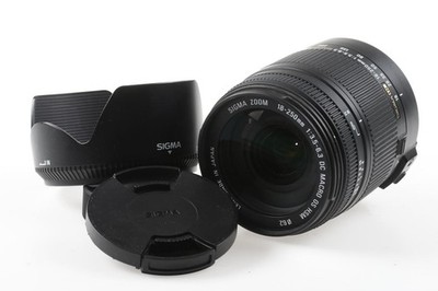 SIGMA 18-250mm f/3,5-6,3 DC OS HSM für Nikon F (DX) - SNr: 16008105