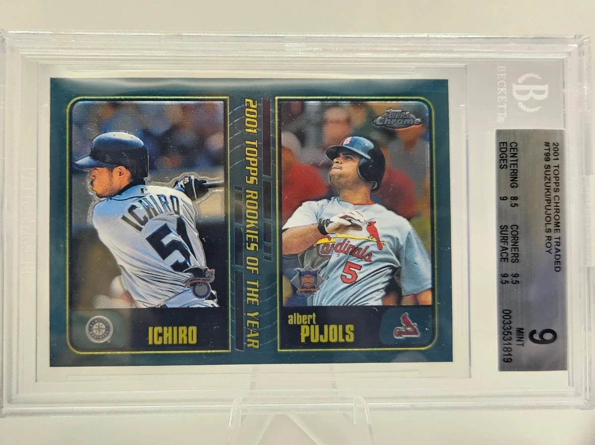 Topps Albert Pujols Grade 9.5 Baseball Sports Trading Cards